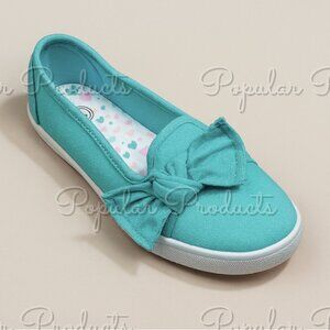 3/$20 Girls' Casual Bow Flat, Mint